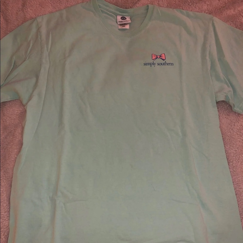 Simply Southern Teal Tee